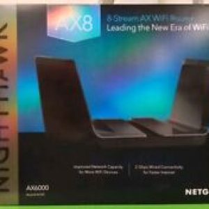 New Open Box! NETGEAR Nighthawk AX8 Dual-Band 8-Stream Wi-Fi 6 Router